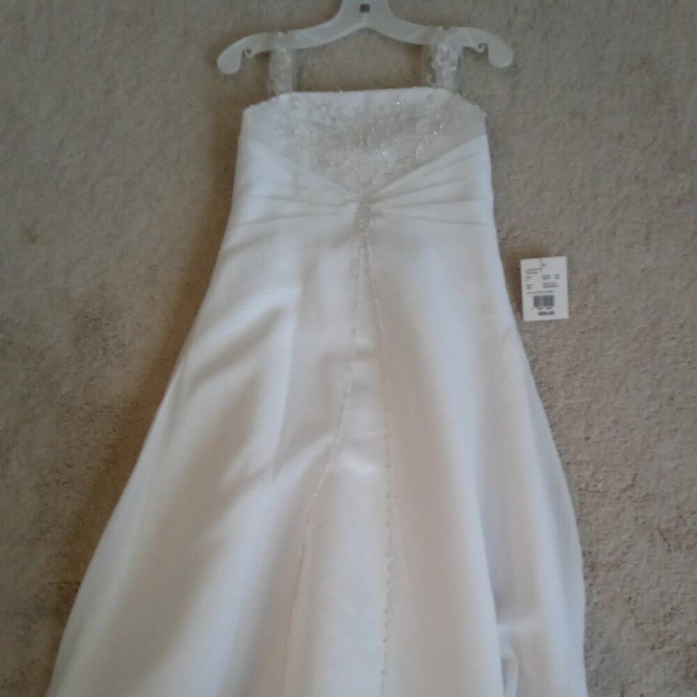 David's Bridal children's flower girl dress